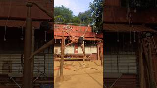 Hand balencepole mallakhamb calisthenics circus shortsasana [upl. by Westmoreland]