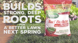 How to Apply Scotts® Turf Builder® Winterguard® Lawn Food to Feed Your Lawn [upl. by Maunsell]