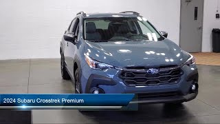 2024 Subaru Crosstrek Premium Sport Utility Akron Canton Wadsworth Cuyahoga Falls Green [upl. by Douglas380]