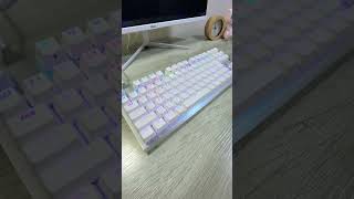 【CORSAIR】おすすめのゲーミングキーボード CORSAIR K60 PRO TKL RGP corsair ゲーミングキーボード＃白 [upl. by Libby]