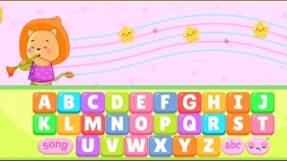 A B C Song Kids Laptop Kids Educational Part 1  Apps  Boys and GirlsLets play games together [upl. by Hooper]