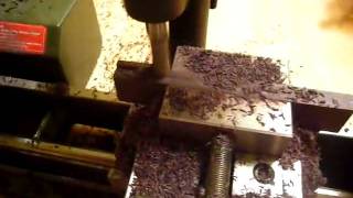 Proxxon 34104 Mill Drill Head PF 230 in action [upl. by Trebo]