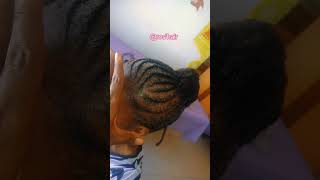 Coiffure cheveux naturels hairstyles youtubeshorts braids hairstyle coiffureadomicile hair [upl. by Nelie]