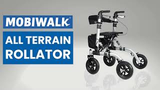 MobiWalk All Terrain Outdoor Rollator [upl. by Alyahs]