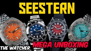 ⭐SEESTERN MEGA UNBOXING⭐ Doxa62masSub Homages WOW The Watcher [upl. by Stevy]