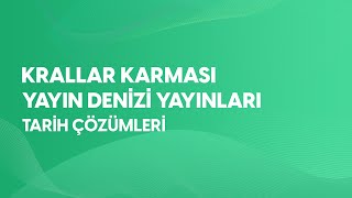 Krallar Karması TYT Denemeleri l Yayın Denizi Yayınları Tarih Çözümleri [upl. by Shamus]