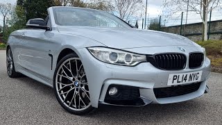 BMW 428i CONVERTIBLE F33 Top Specification Voice Over [upl. by Anaira]