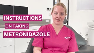 Metronidazole Instructions  Becky [upl. by Oriaj]