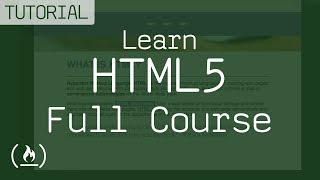 Learn HTML5  full course with code samples [upl. by Eentrok364]