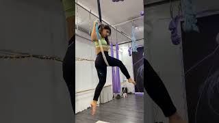 Aerialhoop performance aerialhoop aerialhooptricks [upl. by Allac]