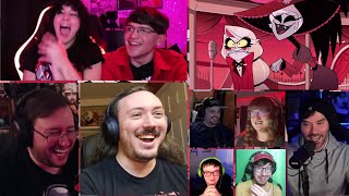 Hazbin Hotel Season 1 Episode 7 quotHello Rosiequot REACTION MASHUP [upl. by Enrev]