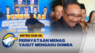 Pernyataan Menag Yaqut Soal Bidah Pilih AMIN Dinilai Mengadu Domba [upl. by Lichter664]