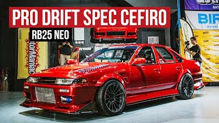 This A31 Cefiro Drift Car in Kuala Lumpur Makes Me Want a 4Door Drift Car [upl. by Akcire211]