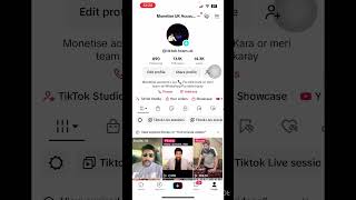 How TikTok monetise uk accounts look like tiktok ukmarketplace earningmoney monetise [upl. by Andras287]