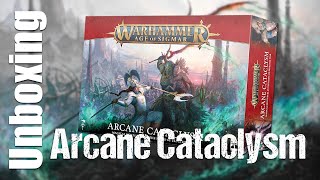 Unboxing Arcane Cataclysm Warhammer Age of Sigmar boxset [upl. by Kramnhoj]