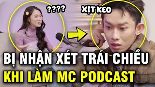 Khánh Vy bị nhận xét trái chiều khi làm MC cho podcast của Anh Trai Vượt Ngàn Chông Gai [upl. by Aihsat]