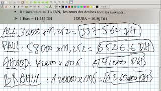 Comptabilité Approfondie Vidéo N 39  Créances Et Dettes libellés en devises À Mois Dun An [upl. by Phiona]