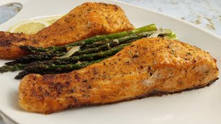 Healthy Oven Baked Salmon Recipe for Beginners [upl. by Maridel]