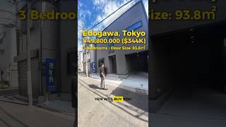 vlog25 ¥49800000344K EdogawaTokyo Japan  Brand New House housetour japanhouses [upl. by Eicyac]