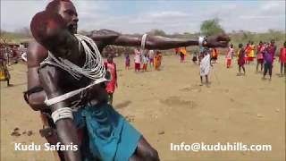 EUNOTO CULTURAL MASAI CEREMONY warriors get into a trance as the ecstatic dancing continues [upl. by Ardaid]