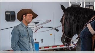 Rodeo Champion Amberley Snyder and Max Ehrich in Music Video from Netflixs Walk Ride Rodeo [upl. by Sivert]