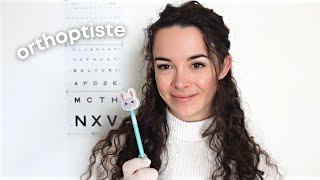 ASMR Roleplay  CONSULTATION CHEZ LORTHOPTISTE [upl. by Ahseekat]