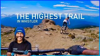 The Highest Trail in Whistler Bike Park  Top of The World [upl. by Nils]