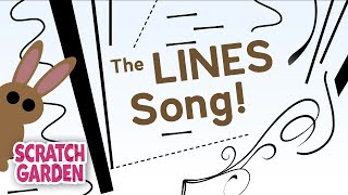 The Lines Song  Art Songs  Scratch Garden [upl. by Filler172]