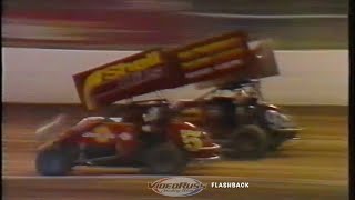 speedway Flashback Newcastle Motordrome Winfield Sprintcar Masters Div 2  23011994 [upl. by Ecire966]