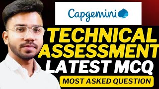 Capgemini Technical Assessment Questions 202425  Capgemini Technical Round Questions [upl. by Arleyne288]