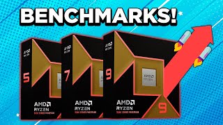 FIRST Ryzen 9000 Benchmarks Are UNREAL [upl. by Bor]