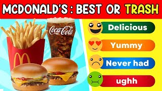 fast food tier list Rank the Ultimate Junk Food Champs 🍔🍕🍟🍩ranking fast food restaurants [upl. by Jc451]