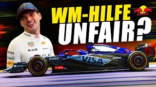 F1Skandal War das UNSPORTLICH Verstappen erhält WMHilfe vom BTeam [upl. by Leirua]