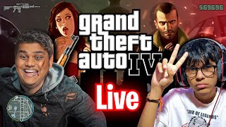 Completing GTA IV Before BeastBoyShub does😤  Games amp Chat  LIVE BAKETI 96  Road to 800 subs [upl. by Maleeny]