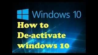 How to Deactivate Windows 10 Product Key In 30 Seconds By Unbox Helper HINDI [upl. by Ymerej584]