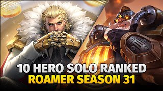 HERO META ROAMER TERBAIK SEASON 31  Mobile Legends [upl. by Silverts735]