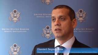 DAS Sepulveda explains the World TelecommunicationICT Policy Forum Goals [upl. by Shuman]