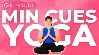 10 minute Morning Yoga Workout  Minimal Cues [upl. by Onitnatsnoc]