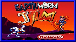 Earthworm Jim 🪱 SNES 100PlaythroughEnglishHD Credits [upl. by Courtney]