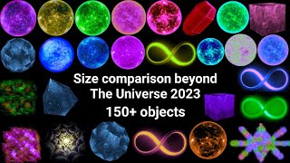 Size comparison beyond The Universe 2023 [upl. by Brodeur856]