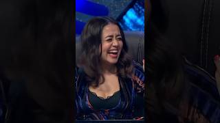 Indian idol funny audition ￼Neha Kakkar reaction shorts funny indianidolisback ytshorts [upl. by Kinna657]