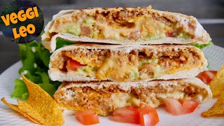 Vegan Crunch Wrap  cremig  würzig  crunchy [upl. by Seuqram]