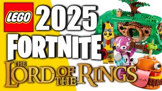 AMAZING 2025 LEGO LEAKS Fortnite amp LOTR [upl. by Behah]