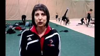 Zdravka Tchonkova Rythmic Gymnastics Coach [upl. by Kareem]