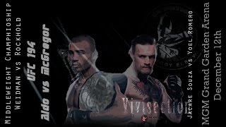 The MMA Vivisection UFC 194 Aldo vs McGregor picks odds amp analysis [upl. by Elisabeth]