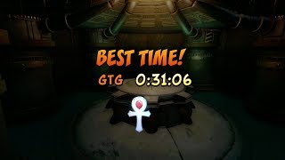 Crash Bandicoot 2  N Sane Trilogy  Platinum Time Trial 12 Sewer Or Later  3106 [upl. by Broida289]