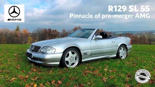 The Mercedes R129 SL 55 AMG is rare fast bespoke and the pinnacle of the premerger AMG era [upl. by Silevi]