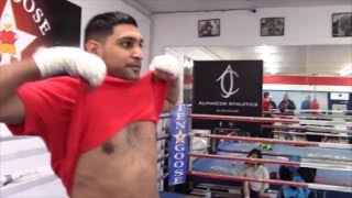 AMIR KHAN REVEALS WEIGHT GAIN DUE TO HAND SURGERY THAT LEFT HIM quotBED BOUND FOR AGESquot [upl. by Ewer]