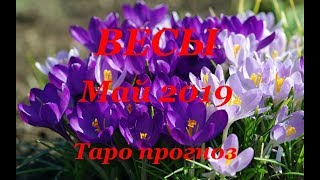 ВЕСЫ МАЙ 2019 ТАРО ПРОГНОЗ Любовь деньги работа [upl. by Genny181]