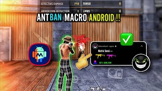 free fire android macro sensi tutorial  macro Droid settings tutorial [upl. by Fagan309]